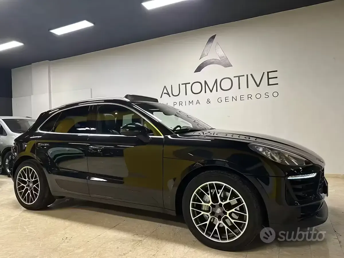 Usata Porsche Macan 250 CV (183 kW) 2017 Nero SUV