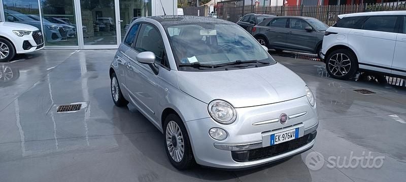 Usata Fiat 500 Lounge 85 CV (62 kW) 2011 Grigio Berlina