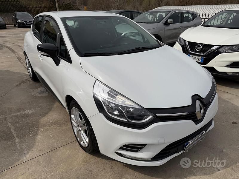 Usata Renault Clio IV 75 CV (55 kW) 2017 Bianco Berlina