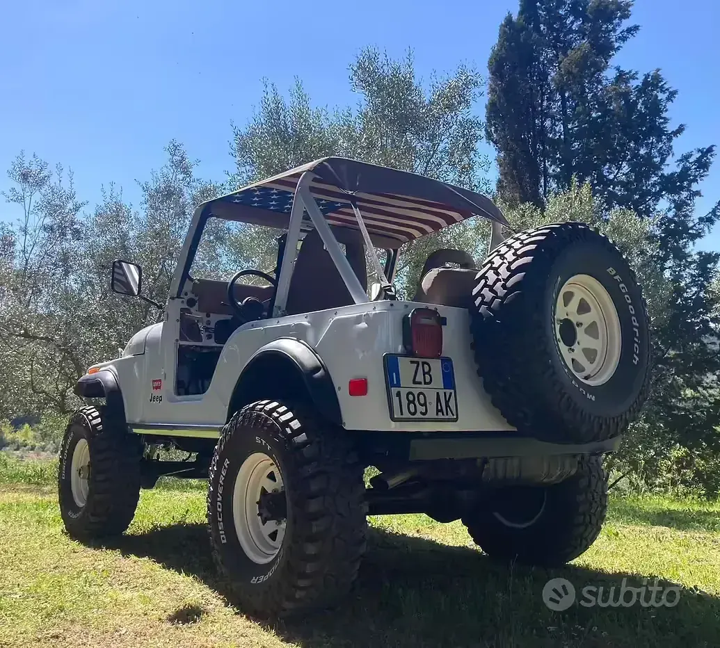 Usata Jeep CJ 1970 Bianco SUV