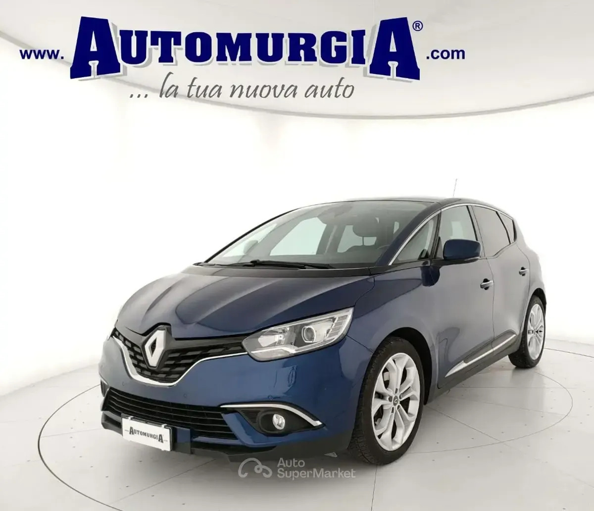 Usata Renault Scénic Intens 150 CV (110 kW) 2019 Blu Monovolume