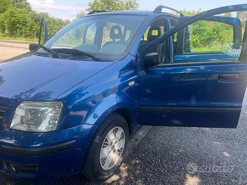 Usata Fiat Panda 2007 Blu Utilitaria