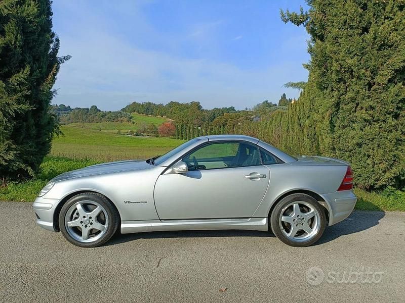 Usata Mercedes SLK32 AMG AMG 354 CV (260 kW) 2002 Grigio Cabrio
