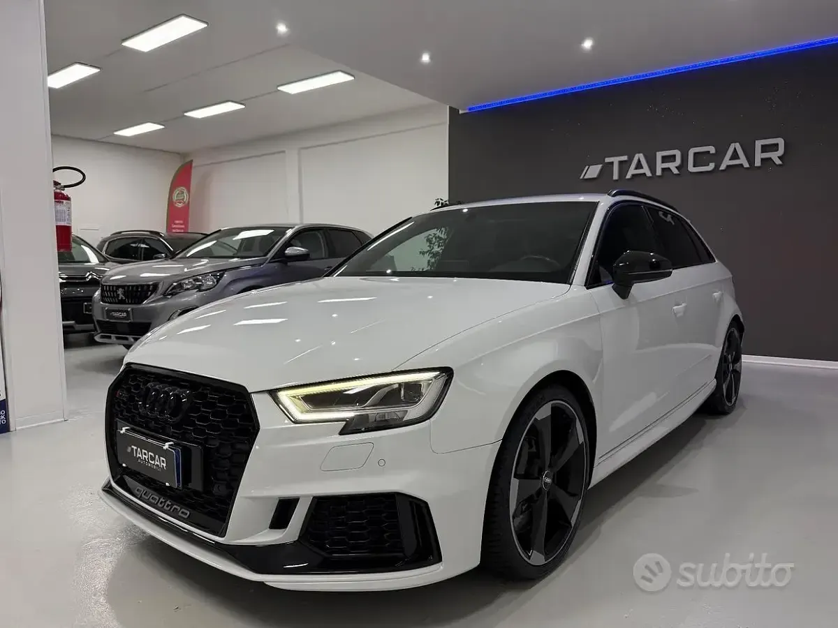 Usata Audi RS3 400 CV (294 kW) 2018 Bianco Berlina