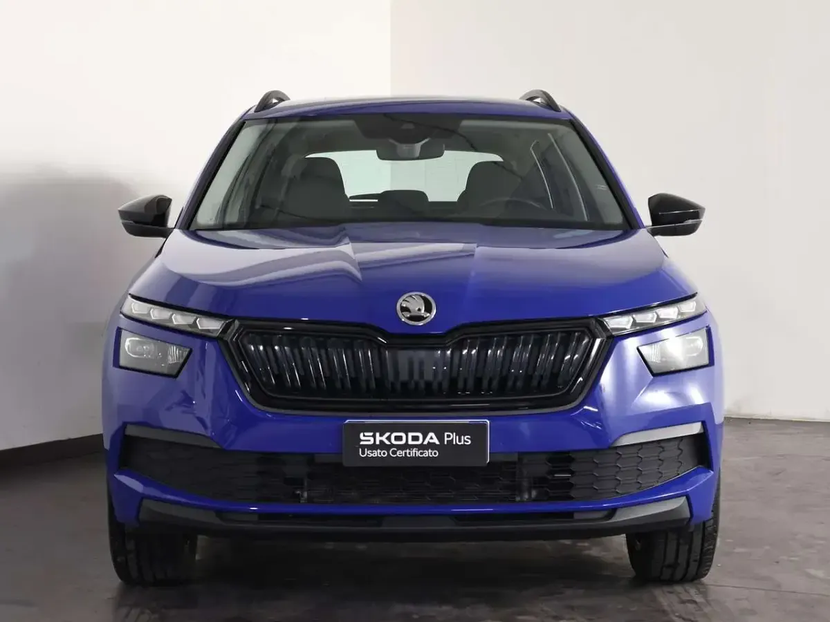 Usata Skoda Kamiq 95 CV (69 kW) 2023 Blu mediterraneo SUV
