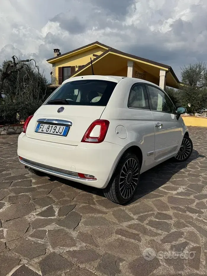 Usata Fiat 500 Pop 69 CV (50 kW) 2017 Bianco Utilitaria