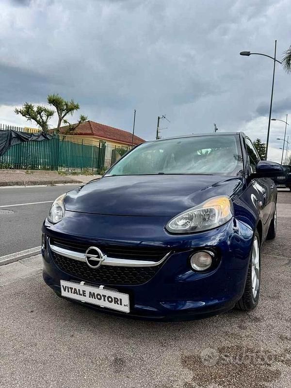 Usata Opel Adam 87 CV (63 kW) 2014 Blu Utilitaria
