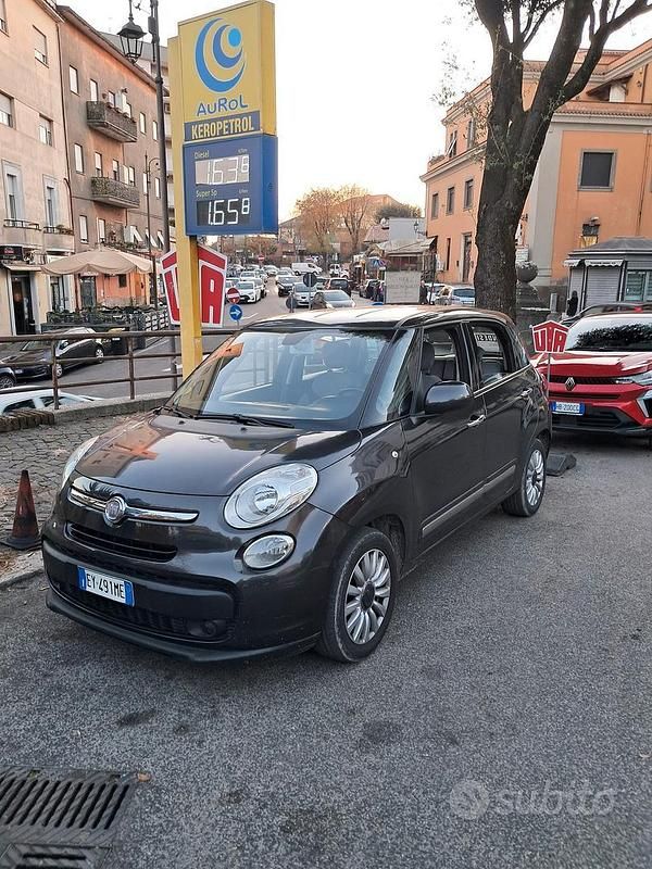 Usata Fiat 500L 85 CV (62 kW) 2015 Grigio Monovolume