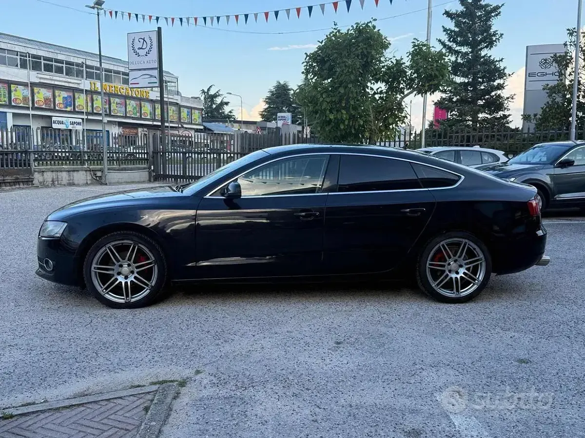 Usata Audi A5 Advanced 163 CV (119 kW) 2010 Nero Coupé