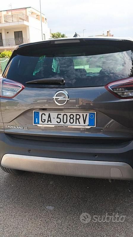Usata Opel Crossland X Ultimate 120 CV (88 kW) 2020 Grigio SUV