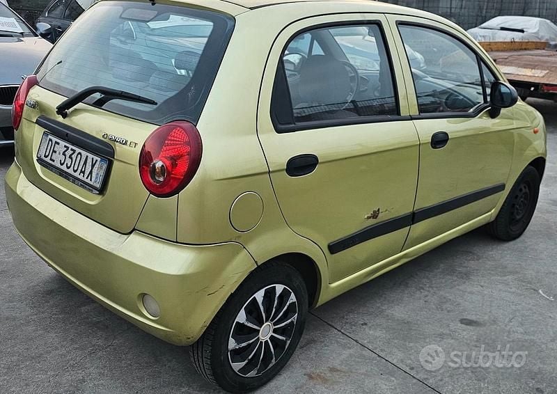 Usata Chevrolet Matiz 51 CV (37 kW) 2006 Giallo Utilitaria