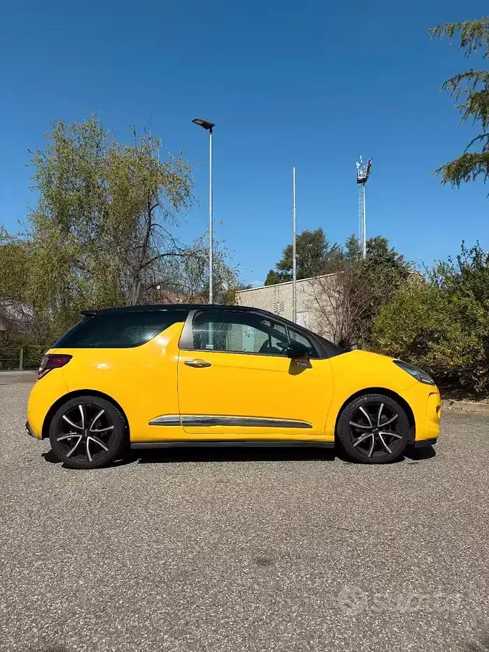 Usata Citroën DS3 Sport Chic 156 CV (114 kW) 2013 Giallo Utilitaria