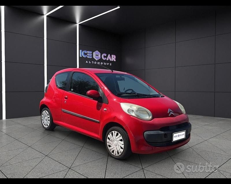 Usata Citroën C1 68 CV (50 kW) 2007 Rosso Utilitaria