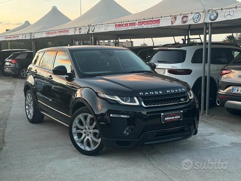 Usata Land Rover Range Rover evoque SE 180 CV (132 kW) 2016 Nero Coupé