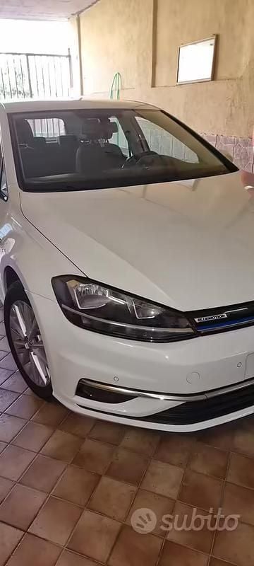 Usata VW Golf VII 2019 Bianco Berlina