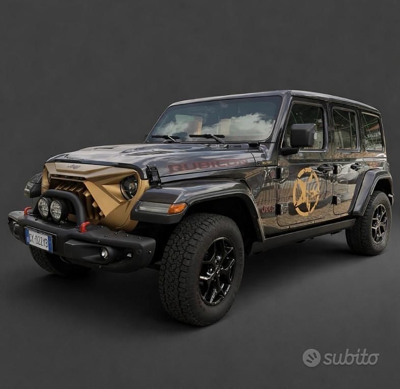 Usata Jeep Wrangler Rubicon 200 CV (147 kW) 2019 Grigio SUV