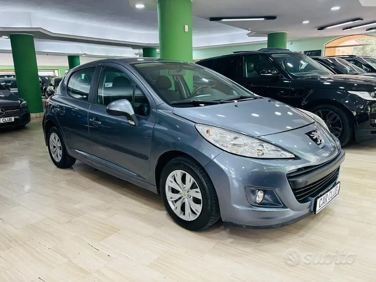 Usata Peugeot 207 Allure 67 CV (49 kW) 2012 Grigio Utilitaria