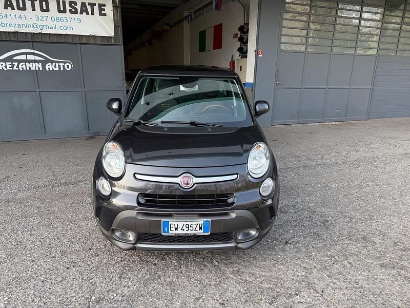Usata Fiat 500L Trekking 105 CV (77 kW) 2014 Nero Monovolume