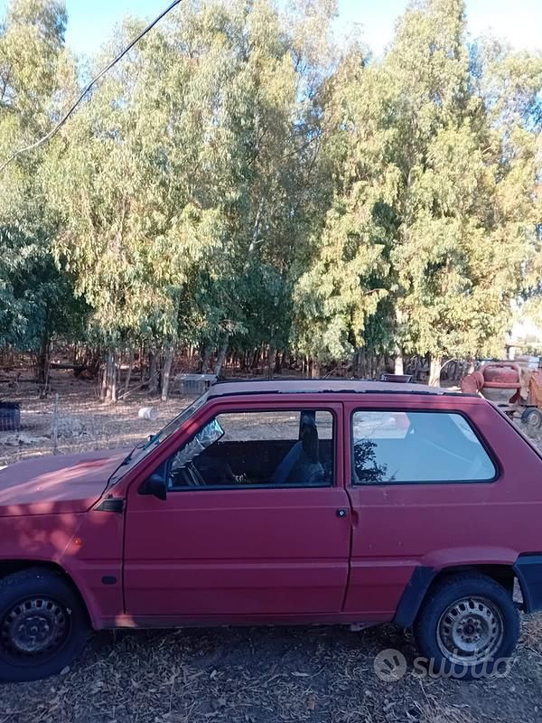 Usata Fiat Panda 2000 Rosso Utilitaria