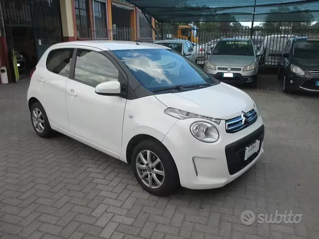 Usata Citroën C1 69 CV (50 kW) 2015 Bianco Utilitaria