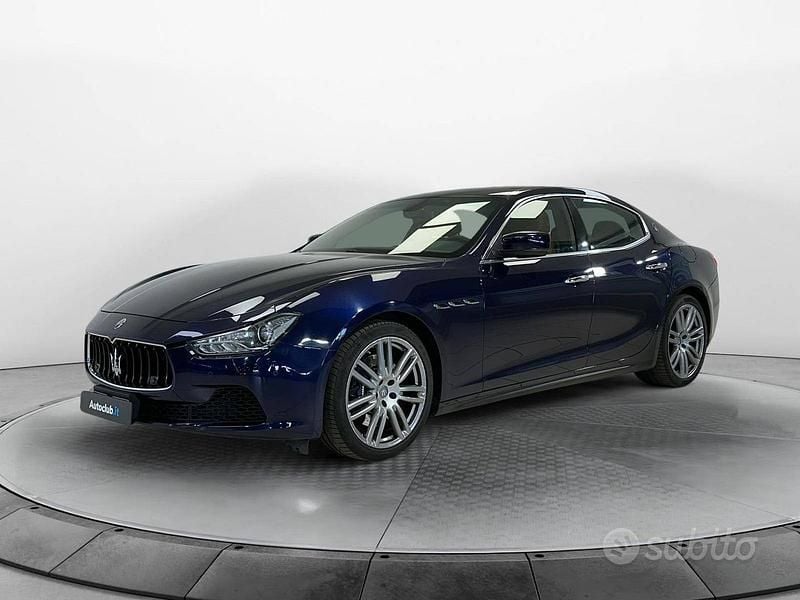 Usata Maserati Ghibli 410 CV (301 kW) 2016 Blu Berlina