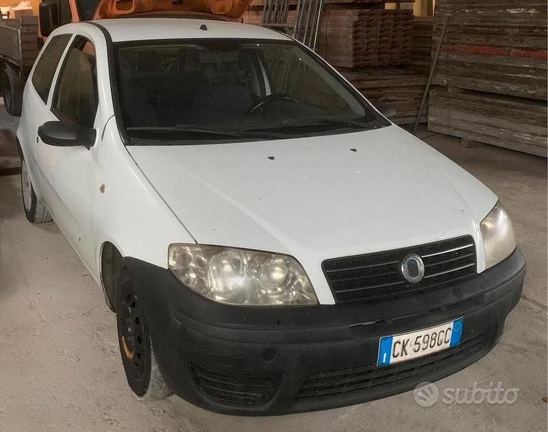 Usata Fiat Punto 2003 Bianco Utilitaria