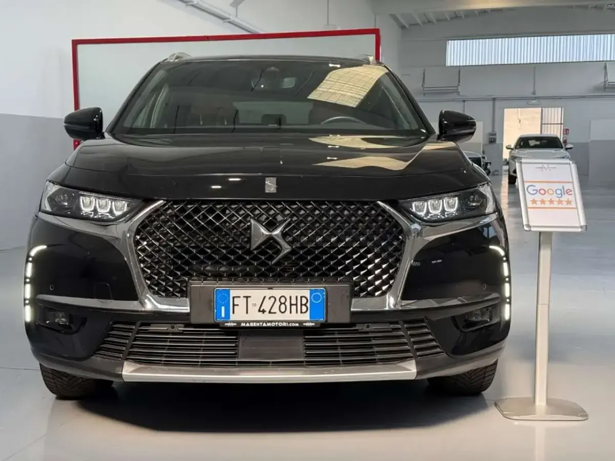 Usata DS Automobiles DS7 Crossback Opera 177 CV (130 kW) 2018 Nero SUV