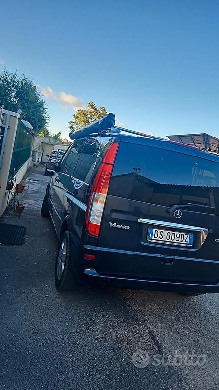 Usata Mercedes Viano 2008 Nero Monovolume