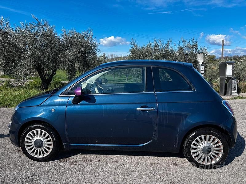 Usata Fiat 500 100 CV (73 kW) 2008 Blu Berlina