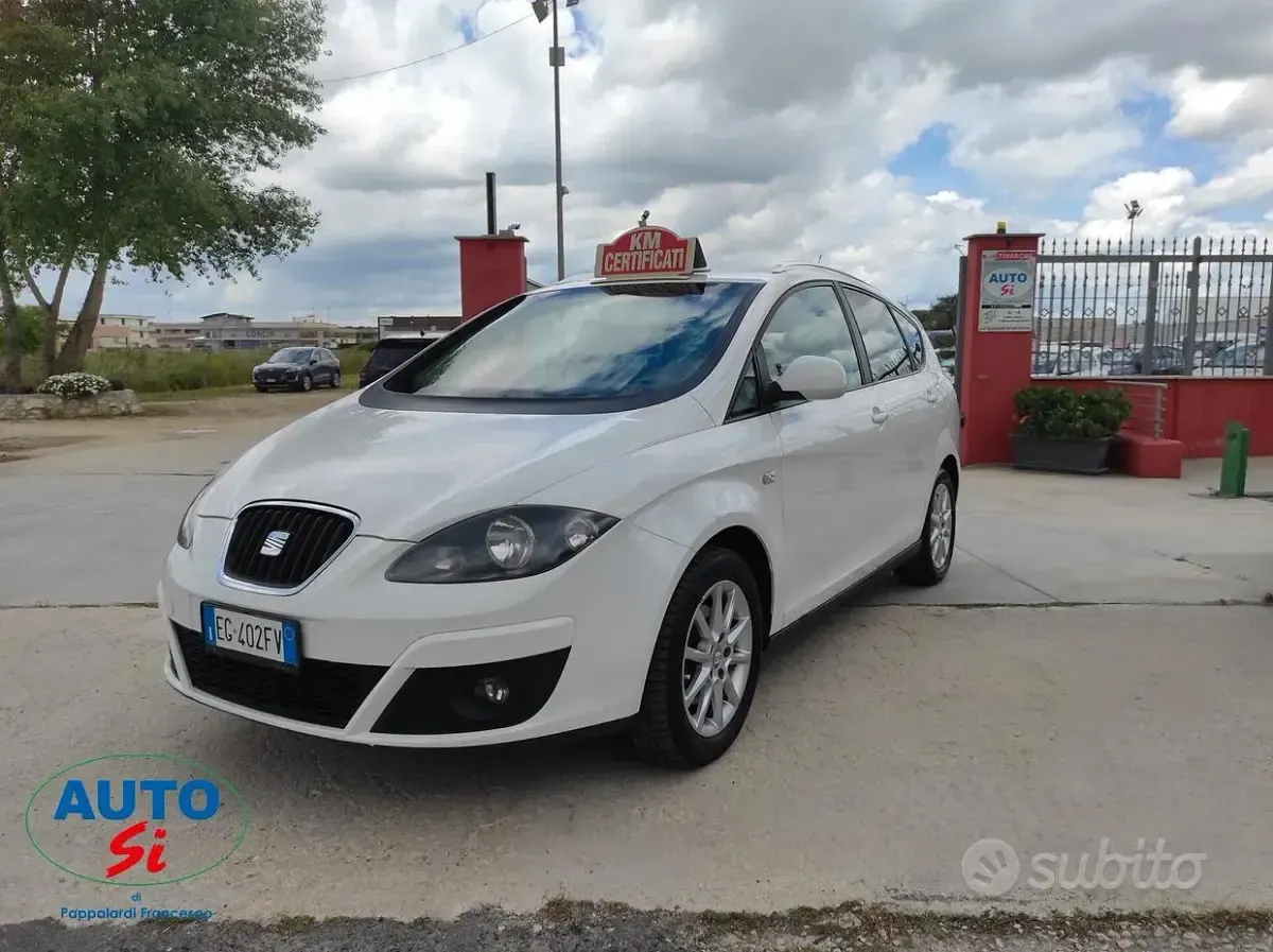 Usata Seat Altea 105 CV (77 kW) 2011 Bianco Monovolume