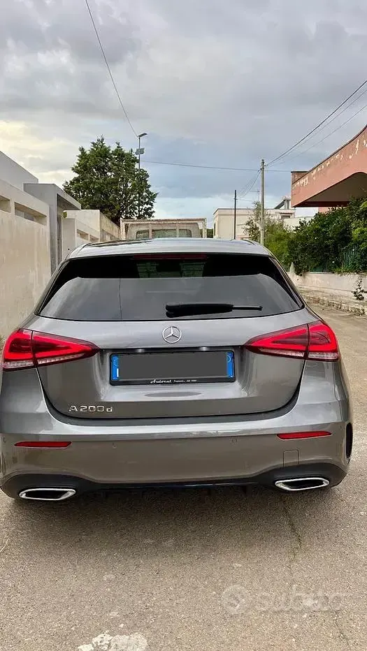 Usata Mercedes A200 2019 Grigio Berlina