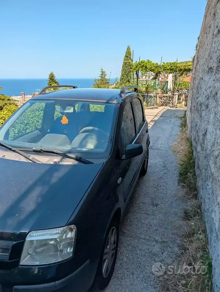 Usata Fiat Panda 2009 Nero Utilitaria