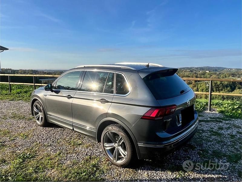 Usata VW Tiguan Style 116 CV (85 kW) 2018 Grigio SUV