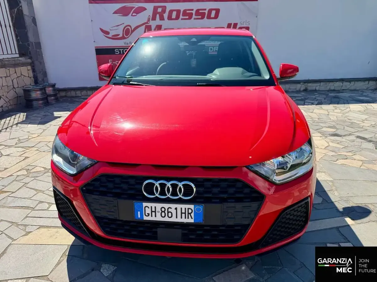 Usata Audi A1 Sportback Admired 95 CV (69 kW) 2021 Rosso Utilitaria