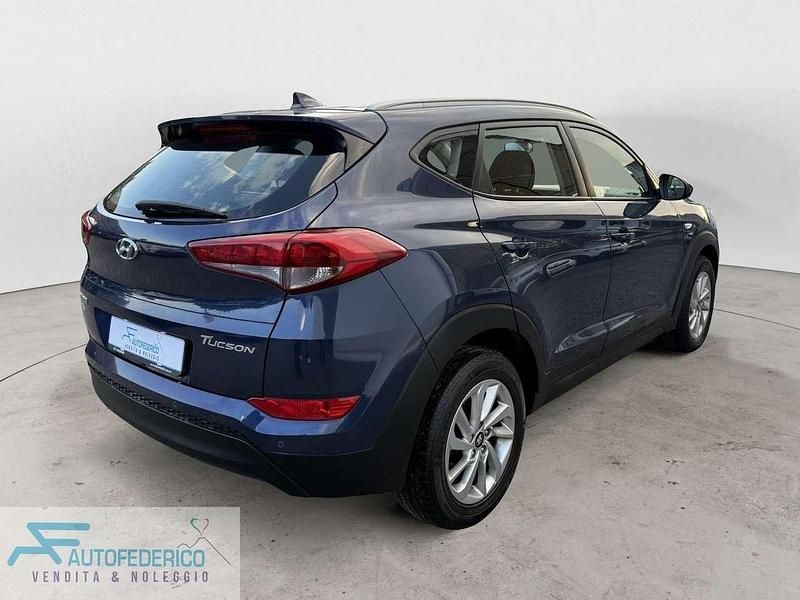 Usata Hyundai Tucson 116 CV (85 kW) 2018 Blu/azzurro SUV