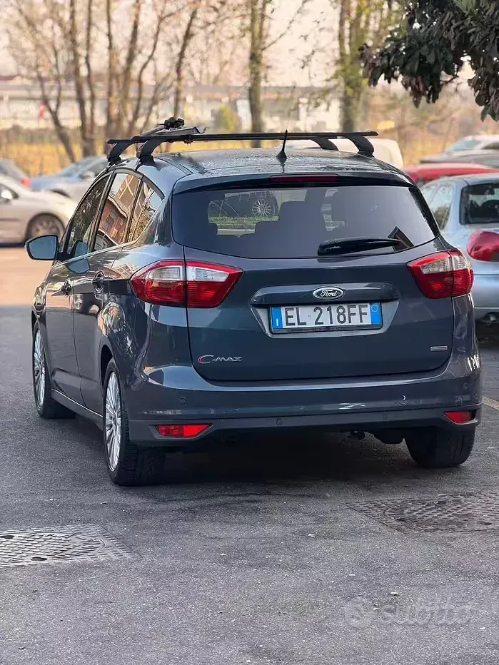 Usata Ford C-MAX Titanium 115 CV (84 kW) 2012 Bianco Monovolume