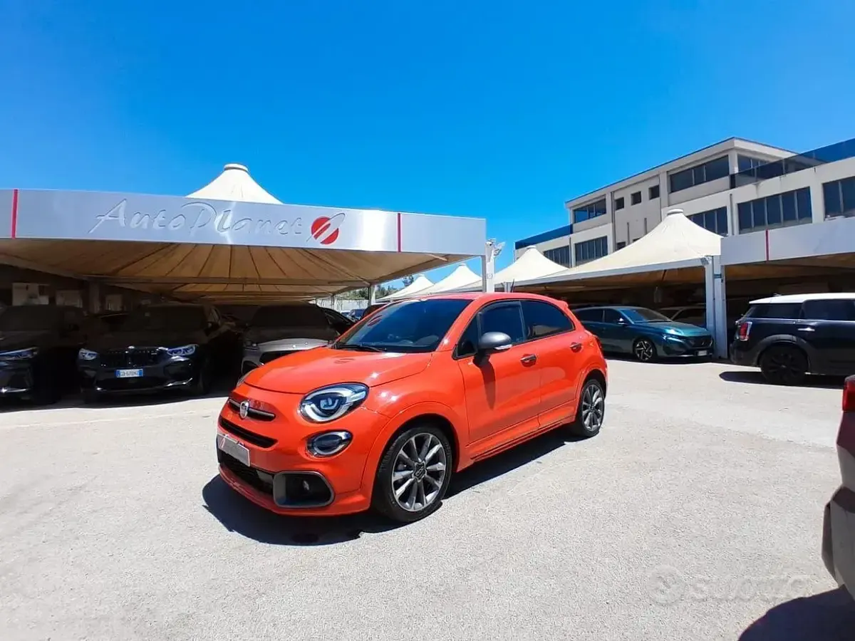 Usata Fiat 500X Sport 120 CV (88 kW) 2019 Rosso SUV