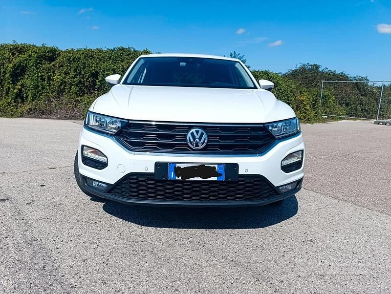 Usata VW T-Roc Advance 116 CV (85 kW) 2019 Bianco SUV
