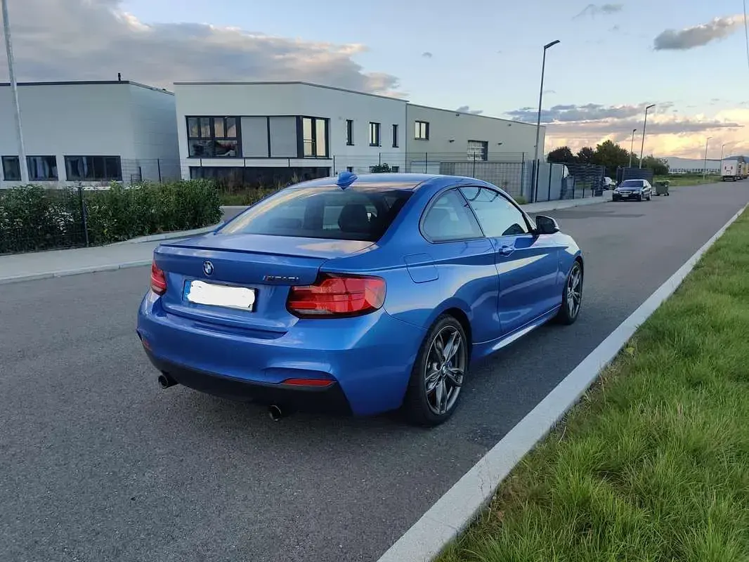 Usata BMW M240 Efficient Dynamics 340 CV (250 kW) 2018 Blu/azzurro Coupé