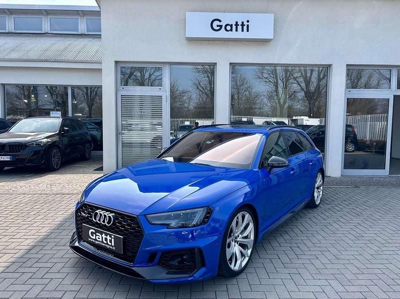 Usata Audi RS4 Exclusive 450 CV (330 kW) 2018 Blu nogaro Station wagon