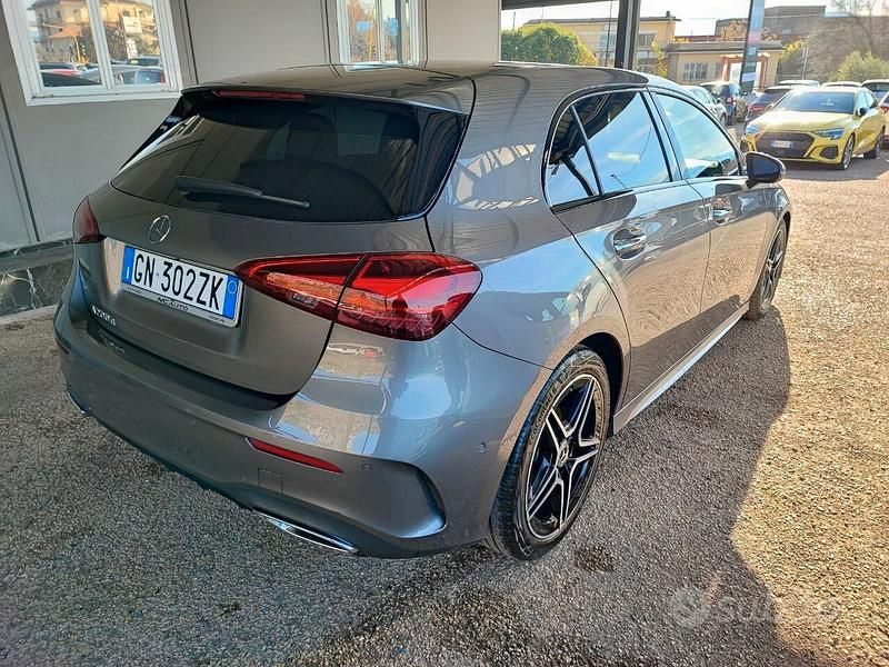 Usata Mercedes A200 AMG Line Premium 150 CV (110 kW) 2023 Grigio Berlina