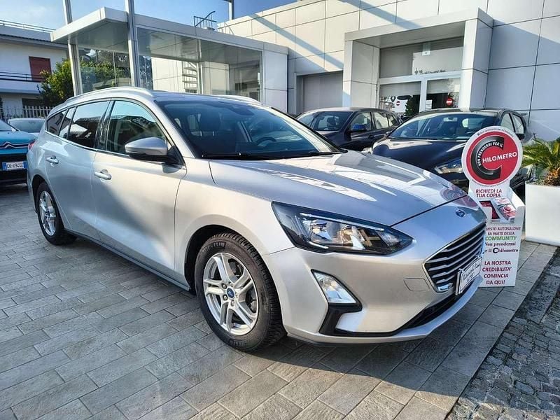 Argento Usata 2019 Ford Focus Business Edition Station wagon | 12.950 € (Ottimo prezzo) - Immagine 1/4