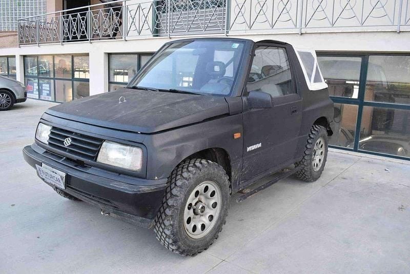 Usata Suzuki Vitara 75 CV (55 kW) 1990 Nero Cabrio
