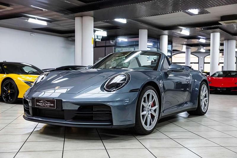 Nuova Porsche 911 Carrera S Cabriolet Sport 480 CV (353 kW) 2025 Grigio vanadio Cabrio