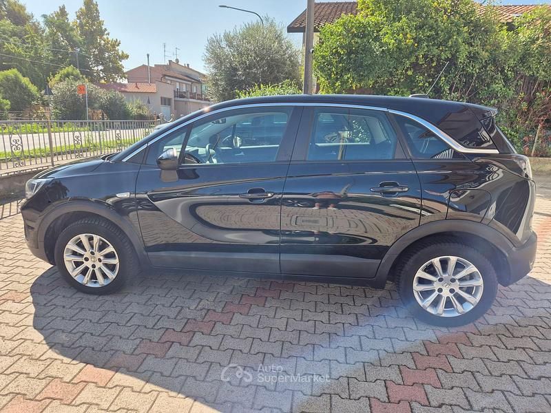 Usata Opel Crossland X 120 CV (88 kW) 2021 Nero SUV