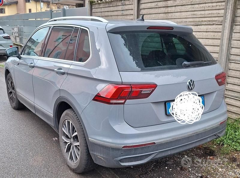 Usata VW Tiguan Life 150 CV (110 kW) 2021 Grigio SUV