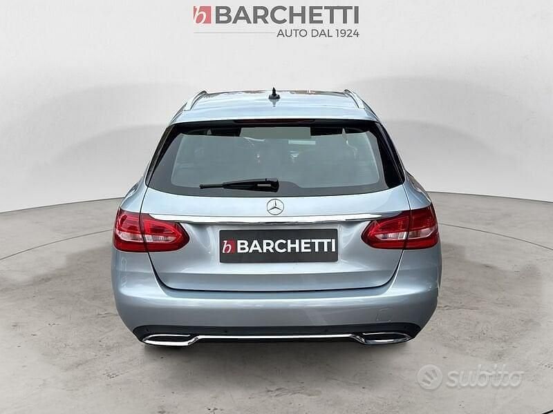 Usata Mercedes C220 Business 170 CV (125 kW) 2017 Grigio Station wagon
