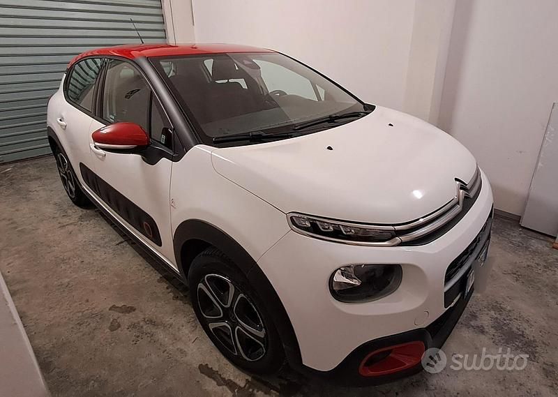 Usata Citroën C3 Shine 102 CV (75 kW) 2019 Bianco Utilitaria