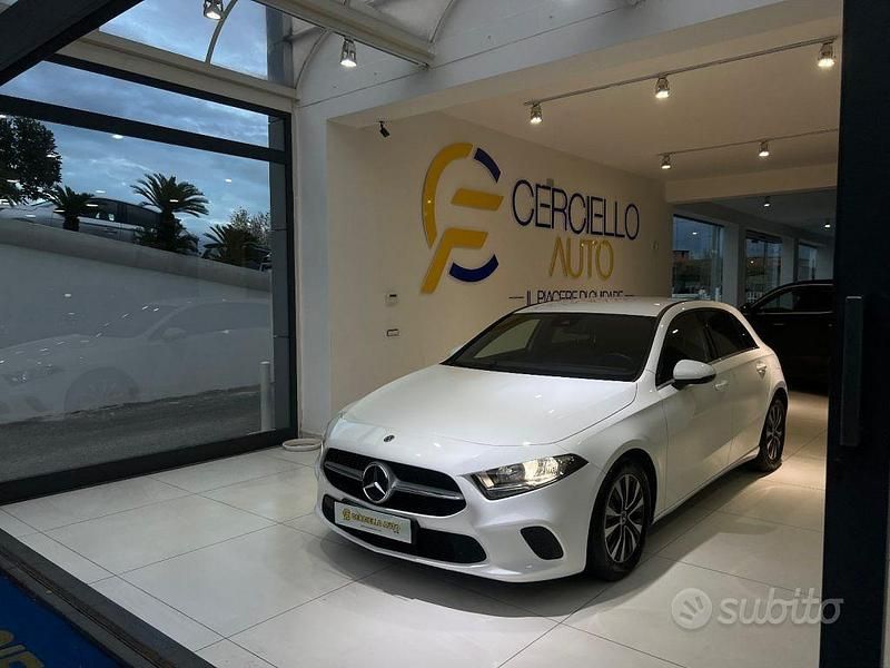 Usata Mercedes A180 116 CV (85 kW) 2021 Bianco Berlina