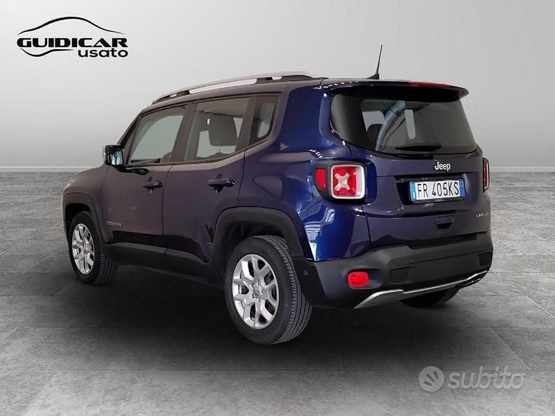 Usata Jeep Renegade Limited 120 CV (88 kW) 2018 Blu elettrico SUV